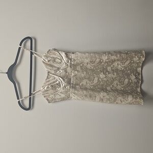 Princess Polly Cream Floral Dress